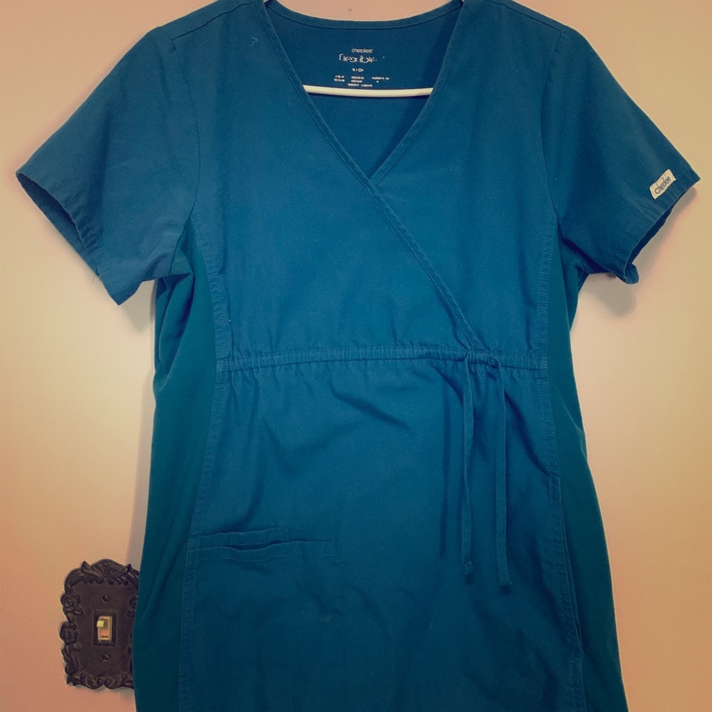 Maternity Cherokee brand scrub top size small
